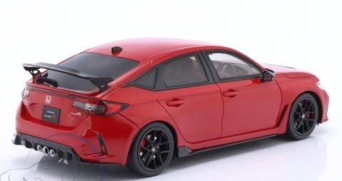 ポップレース　1/18　ホンダ シビック タイプR　レッド　新品 1/18 FK8 Civic Type R Red ホンダ シビック タイプR FK8