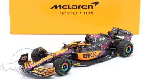 ミニチャンプス 533223503 1/18 マクラーレン MCL36 #3 5th シンガポールGP F1 2022 ダニエル・リカルド 特注品 -  ミニチャンプス専門店 【Minichamps World】