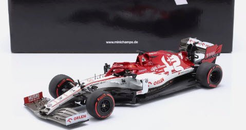 ミニチャンプス 110200207 1/18 アルファロメオ レーシング F1 C39 キミ・ライコネン シュタイアーマルクGP 2020 -  ミニチャンプス専門店 【Minichamps World】