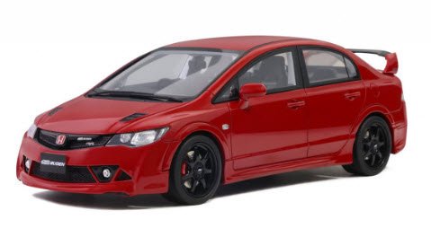 OTTO オットー OTM1019 1/18 ホンダ シビック 無限 RR (FD2) 2008 (レッド) - ミニチャンプス専門店　 【Minichamps World】