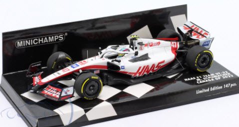 ミニチャンプス 417220947 1/43 ハース F1チーム VF-22 ミック・シューマッハ カナダGP 2022 - ミニチャンプス専門店　 【Minichamps World】