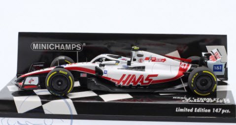 ミニチャンプス 417220947 1/43 ハース F1チーム VF-22 ミック・シューマッハ カナダGP 2022 - ミニチャンプス専門店　 【Minichamps World】