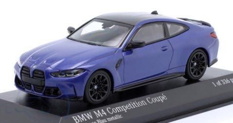 ミニチャンプス 410020125 1/43 BMW M4 - 2020 - ブルー