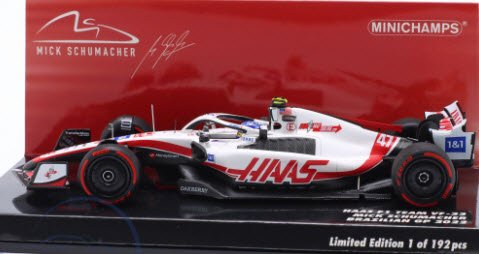 ミニチャンプス 417222147 1/43 ハース F1 TEAM VF-22 #47 ミック・シューマッハ ブラジルGP 2022 -  ミニチャンプス専門店 【Minichamps World】