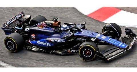 スパーク S9541 1/43 Williams Racing FW46 No.23 9th Monaco GP