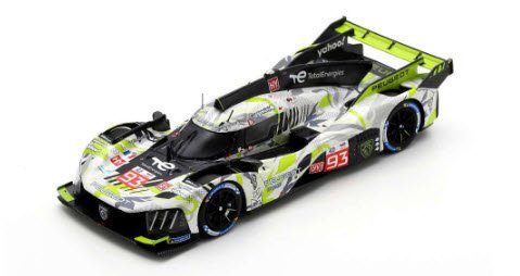 スパーク S9126 1/43 Peugeot 9X8 No.93 PEUGEOT TOTALENERGIES Le Mans 24H 2024  J-E.Vergne - ミニチャンプス専門店 【Minichamps World】