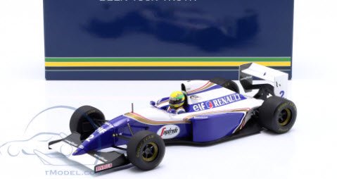 ミニチャンプス 540943832 1/18 ウィリアムズ ルノー FW16 アイルトン・セナ サンマリノGP 1994 ウェザリング仕様 -  ミニチャンプス専門店　【Minichamps World】