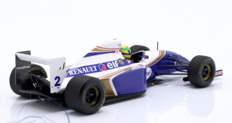 ミニチャンプス 540943832 1/18 ウィリアムズ ルノー FW16 アイルトン・セナ サンマリノGP 1994 ウェザリング仕様 -  ミニチャンプス専門店 【Minichamps World】