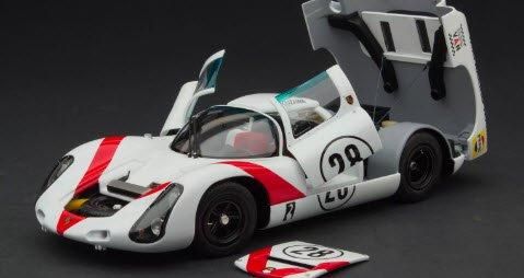 EXOTO エグゾト MTB00064B 1/18 ポルシェ 910 1968年 日本GP #28