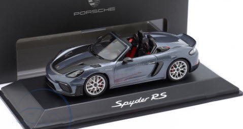 ミニチャンプス WAP0202140RSPY 1/43 ポルシェ 718 (982) Spyder RS 2024 vanadium グレイメタリック  特注品 - ミニチャンプス専門店 【Minichamps World】