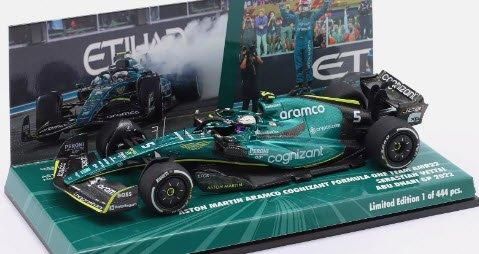 ミニチャンプス 447222205 1/43 アストン マーティン アラムコ 