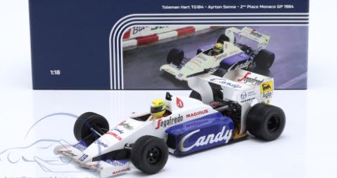 ミニチャンプス 543843819 1/18 トールマン Hart TG184 #19 2位 モナコGP F1 1984 アイルトン セナ 特注品 -  ミニチャンプス専門店 【Minichamps World】