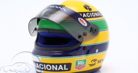 Bell ベル 4100323 1/2 ヘルメット 30 Years a Legacy Imola GP Formula 1 1994 / 2024  helmet アイルトン セナ - ミニチャンプス専門店 【Minichamps World】