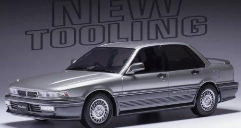 Ixo 1:43 三菱ギャランVR-4 1990黒完成モデル CLC228 モデル 車