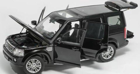 ランドローバー　ディスカバリー 2 ミニカー　１／18 トロバーディスカバリー2オフロードカーモデル、1:76スケール