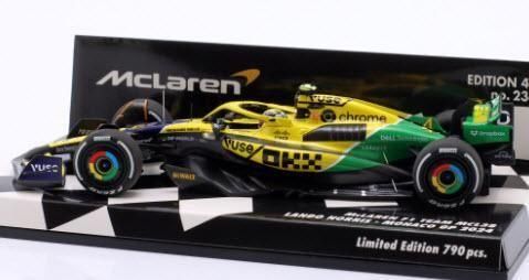 ミニチャンプス マクラーレン F1チーム MCL38 ランド・ノリス モナコGP 3 / マクラーレン|1/43スケールミニチャンプス 1/43スケール
