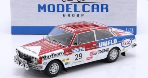 Amazon.co.jp: イクソ 1/43 ボルボ 142 1973 1000湖ラリー #29 M