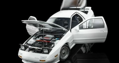 Top Art TP0009 1/18 マツダ RX-7 FC3S 1989 ホワイト Silver