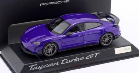 ポルシェ特注タイカン ターボS ミニカー 1/43 ミニチャンプス 410068476 1/43 ポルシェ タイカン ターボ S
