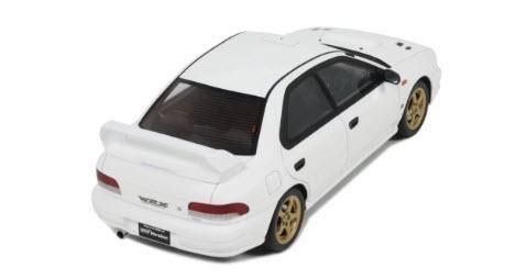 Otto mobile 1/18スバル インプレッサ WRX STI（ホワイト） OttO Mobile / Kyosho 1:18 Subaru Impreza WRX STi S206 in