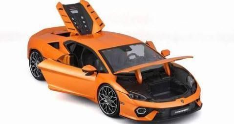 Bburago ブラーゴ　Lamborghini Miura 1/18 オレンジ BBurago Diamond - Lamborghini Miura Hard Top (1968, 1:18