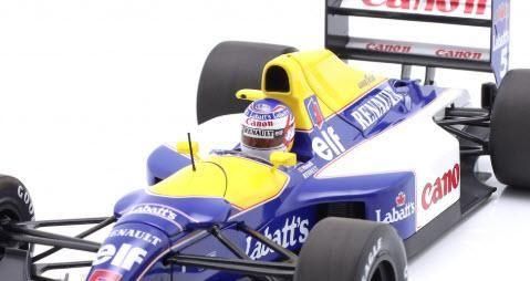 ミニチャンプス FW14B N.マンセル 1992ワールドチャンピオン Minichamps Williams FW14B #5 1992 World Champion - Nigel