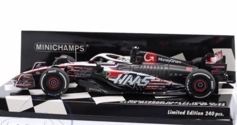 ミニチャンプス 417231920 1/43 マネーグラム ハース F1 チーム