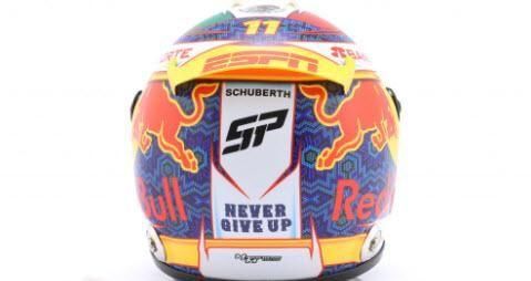 【レア】2011.セルジオペレス　直筆サイン入り1/2ヘルメット Schuberth専門店