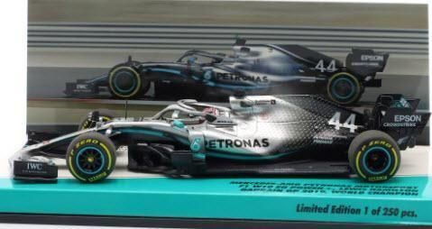 ミニチャンプス 413191944 1/43 メルセデス AMG F1 W10 #44