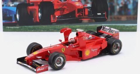 フェラーリ　F１　E・アーバイン　＃４　（割れあり）　ミニチャンプス　１／１８ フェラーリ F1 E・アーバイン ＃4 （割れあり