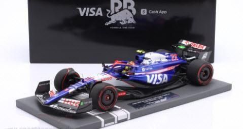 ミニチャンプス 1/18 レーシング・ブルズ 2024 マイアミGP 角田裕毅 ミニチャンプス 1/18 レーシング・ブルズ 2024 マイアミGP 角田