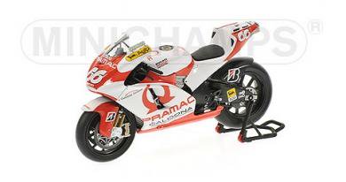 ミニチャンプス 122070066 1/12 ドゥカティ デスモ 2007 MINICHAMPS DUCATI DESMO 16 GP7  アレックス・ホフマン - ミニチャンプス専門店　【Minichamps World】