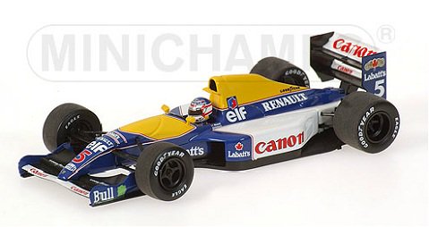 1/43 ウィリアムズルノー FW14 マンセル 1991-