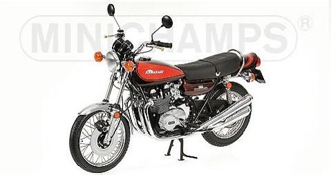 ミニチャンプス 1/6 カワサキ 1973 MINICHAMPS KAWASAKI Z2 750 RS SUPER 4 BROWN/ORANGE -  ミニチャンプス専門店 【Minichamps World】