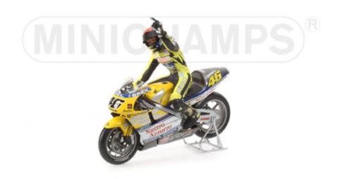 ミニチャンプス ミニチャンプス　1/12　ホンダ　NSR500　バレンティーノ・ロッシ　プレシーズン　テストバイク2001　リミテッドエディション