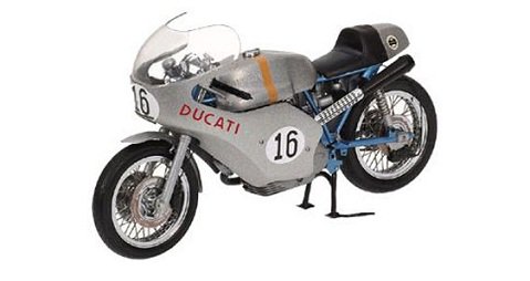 ミニチャンプス 1/12 ドゥカティ 1972 MINICHAMPS DUCATI 750 racing motorcycle silver Paul  Smart Imola - ミニチャンプス専門店 【Minichamps World】