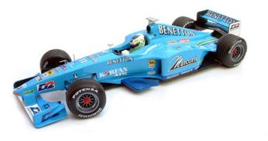 ミニチャンプス 430000081 1/43 ベネトン 2000 MINICHAMPS BENETTON PLAYLIFE F1  ジャンカルロ･フィジケラ - ミニチャンプス専門店　【Minichamps World】