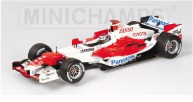 ミニチャンプス 1/18 トヨタ 2005 MINICHAMPS TOYOTA TF105 F1 RACE 