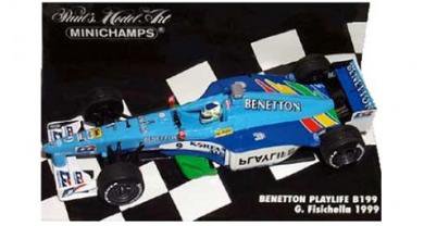 ミニチャンプス 430990009 1/43 ベネトン 1999 MINICHAMPS BENETTON PLAYLIFE B199 F1 #9  ジャンカルロ･フィジケラ - ミニチャンプス専門店　【Minichamps World】