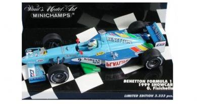 ミニチャンプス 430990079 1/43 ベネトン 1999 MINICHAMPS BENETTON SHOWCAR F1 #9  ジャンカルロ･フィジケラ - ミニチャンプス専門店　【Minichamps World】