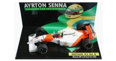 ミニチャンプス】F1 マクラーレンMP4/8 (アイルトン・セナ) 1/43