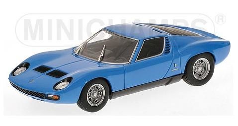 ミニチャンプス 400103650 1/43 ランボルギーニ・ミウラ 1971 MINICHAMPS LAMBORGHINI MIURA SV  BLUE - ミニチャンプス専門店　【Minichamps World】