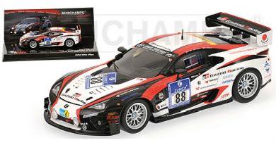 ミニチャンプス 437111688 1/43 レクサス ニュルブルクリンク 24時間 2011 MINICHAMPS LEXUS LFA GAZOO  RACING - ミニチャンプス専門店　【Minichamps World】