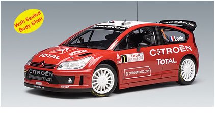 オートアート 80838 1/18 シトロエン モンテカルロ 2008 AUTOart CITROEN C4 WRC #1 WINNER RALLY  MONTE CARLO - ミニチャンプス専門店　【Minichamps World】