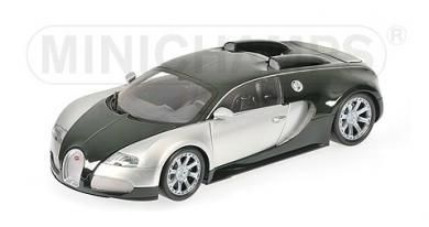 【バナナ】1/18 ミニチャンプス ブガッティ ヴェイロン ミニチャンプス 1/18 ブガッティ・ヴェイロン グリーン 2009