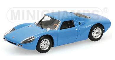 未使用】ミニチャンプス 1/43 ポルシェ 904 GTS 1964 ブルー-