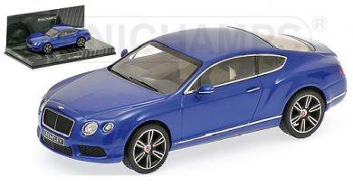 ミニチャンプス 436139982 1/43 ベントレー コンチネンタル GT V8 2011 MINICHAMPS BENTLEY  CONTINENTAL GT V8 BLUE - ミニチャンプス専門店　【Minichamps World】