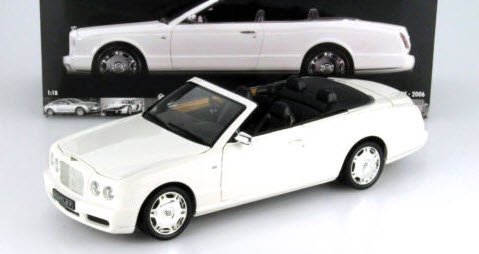 ミニチャンプス 1/18 ベントレー アズール 2006 ホワイト - ミニチャンプス専門店　【Minichamps World】