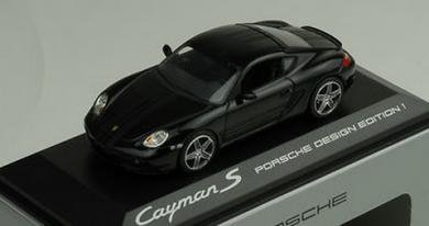 ミニチャンプス 1/43 ポルシェ ケイマン S デザイン エディション ブラック MINICHAMPS Porsche Cayman S -  ミニチャンプス専門店 【Minichamps World】
