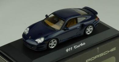 ミニチャンプス 1/43 ポルシェ 911 996 ターボ ダーク ブルー 2000 MINICHAMPS Porsche 911 996 turbo  - ミニチャンプス専門店　【Minichamps World】